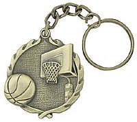 Baskeball Key Chain Medal