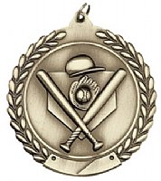 Baseball Laurel Leaf Medal