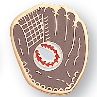 Baseball & Glove Enamel Pin