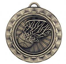 Basketball Spin Medal