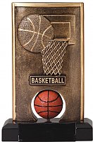 Basketball Spin Resin Trophy