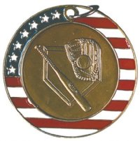 Baseball Medal Stars & Stripes