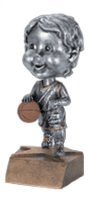 Basketball Bobble Head with Face