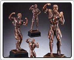 Bodybuilding Resin Trophies