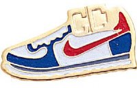 Cross Country Color Shoe Pin