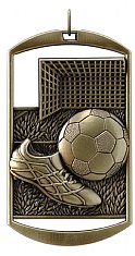 Soccer Dog Tag Medal