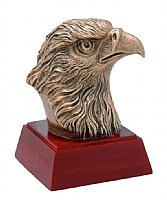 Eagle Mascot Resin Figurine