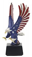 Eagle with Red, White & Blue Theme