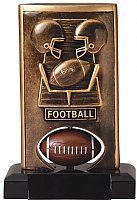 Football Spin Resin Trophy