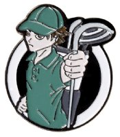 Golf Manga Pin