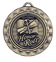 Academics Honor Roll Spin Medal