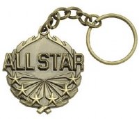 All Star Key Chain Medal