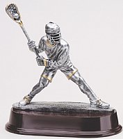 Lacrosse Male Shooter Figurine