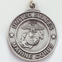 Marines Pewter Key Chain