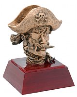 Pirate Mascot Resin Figurine