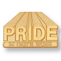 Pride in One's Work Pin
