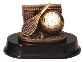 Tennis Desktop Clock