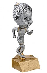 CC/Track Female Bobble Head Figurine