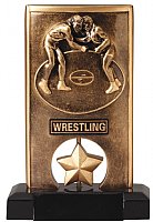 Wrestling Spin Resin Trophy