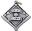 Keychain softball slugger Pewter.jpg (30421 bytes)