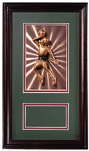 Basketball Male Copper Fusion Plaque