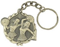 Cheerleading Key Chain Medal