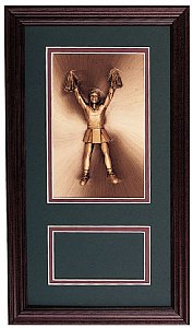 Cheerleading Copper Fusion Plaque