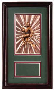 Football Copper Fusion Plaque