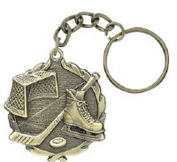 Hockey Key Chain Medal