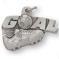 Soccer Pewter Key Chain